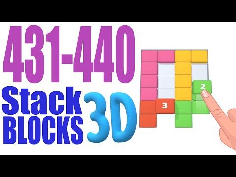 Video guide by Cat Shabo: Stack Blocks 3D Level 431 #stackblocks3d
