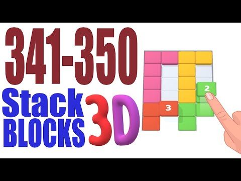 Video guide by Cat Shabo: Stack Blocks 3D Level 341 #stackblocks3d