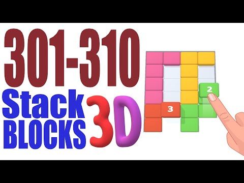 Video guide by Cat Shabo: Stack Blocks 3D Level 301 #stackblocks3d