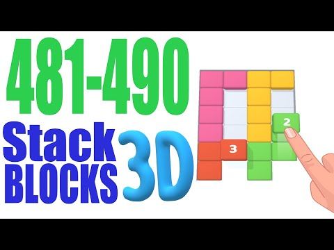 Video guide by Cat Shabo: Stack Blocks 3D Level 481 #stackblocks3d