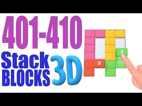 Video guide by Cat Shabo: Stack Blocks 3D Level 401 #stackblocks3d