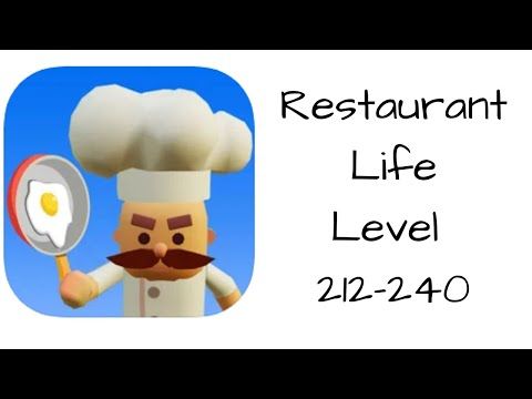 Video guide by Bigundes World: Restaurant Life Level 212 #restaurantlife