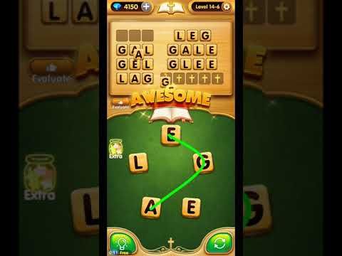 Video guide by ETPC EPIC TIME PASS CHANNEL: Bible Word Puzzle Chapter 14 - Level 6 #biblewordpuzzle