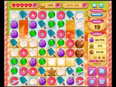 Video guide by Gamopolis: Candy Valley Level 966 #candyvalley