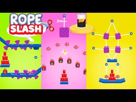 Video guide by Top Gameplay: Rope Slash Level 180 #ropeslash