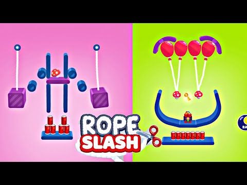 Video guide by Top Gameplay: Rope Slash Level 321 #ropeslash