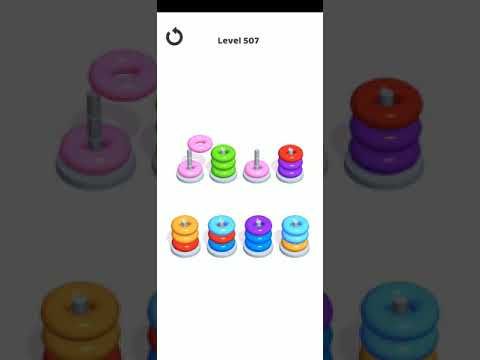 Video guide by Go Answer: Hoop Stack Level 507 #hoopstack
