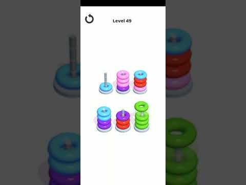 Video guide by Go Answer: Hoop Stack Level 49 #hoopstack