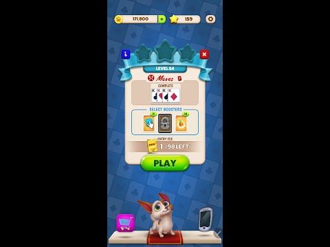 Video guide by Android Games: Solitaire Pets Adventure Level 84 #solitairepetsadventure