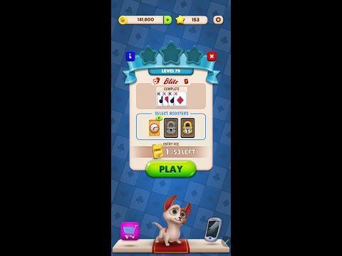 Video guide by Android Games: Solitaire Pets Adventure Level 79 #solitairepetsadventure