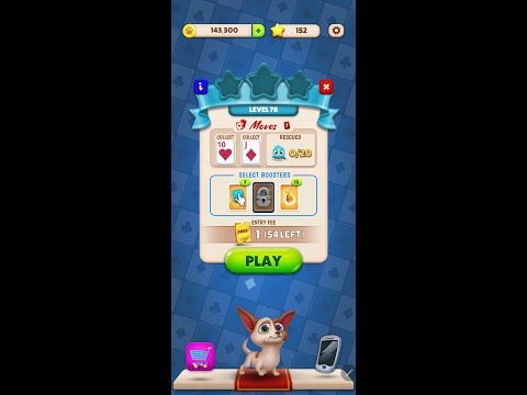 Video guide by Android Games: Solitaire Pets Adventure Level 78 #solitairepetsadventure