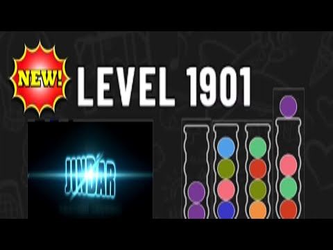 Video guide by JindaR MOBILE GAMES: Ball Sort Puzzle Level 1901 #ballsortpuzzle