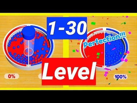 Video guide by TheGamePlay: Bead Sort Level 1-30 #beadsort
