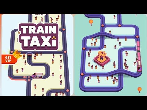 Video guide by Games School: Train Taxi Level 19 #traintaxi