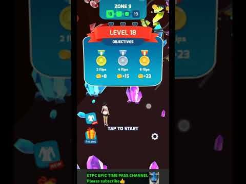 Video guide by ETPC EPIC TIME PASS CHANNEL: Flip Jump Stack Level 18 #flipjumpstack