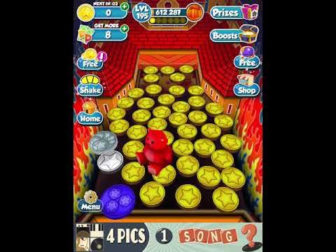 Video guide by J GAMES: Coin Dozer Level 195 #coindozer