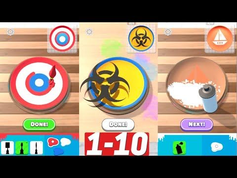 Video guide by HOTGAMES: Spiral Plate Level 1-10 #spiralplate