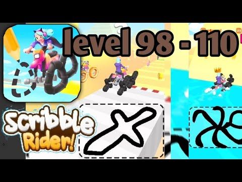 Video guide by chain gameplay: Scribble Rider Level 98 #scribblerider