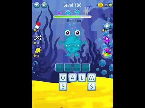 Video guide by Scary Talking Head: Word Monsters Level 188 #wordmonsters