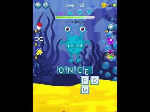 Video guide by Scary Talking Head: Word Monsters Level 192 #wordmonsters