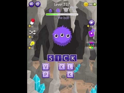 Video guide by Scary Talking Head: Word Monsters Level 237 #wordmonsters