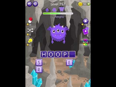 Video guide by Scary Talking Head: Word Monsters Level 257 #wordmonsters