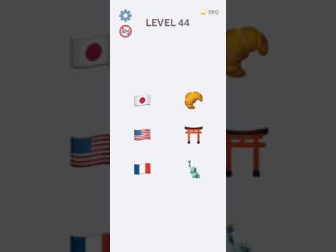Video guide by Gaming 99: Emoji Puzzle! Level 44 #emojipuzzle