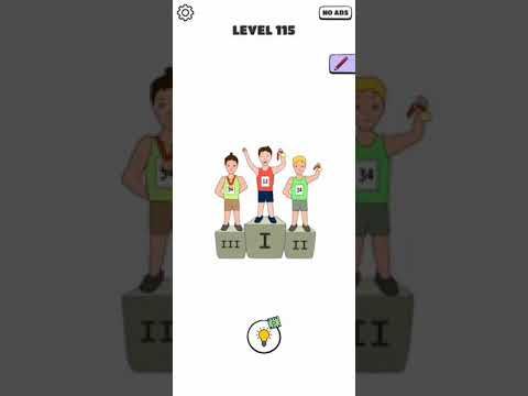 Video guide by Chaker Gamer: Draw a Line: Tricky Brain Test Level 115 #drawaline