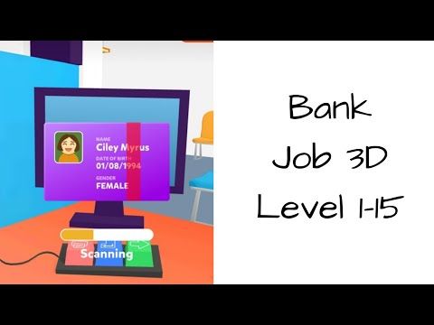 Video guide by Bigundes World: Bank Job 3D Level 1-15 #bankjob3d