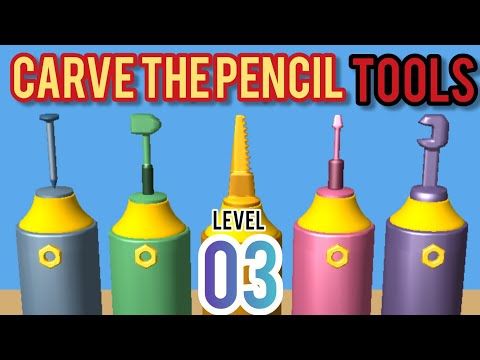 Video guide by Mudassar Gaming: Carve The Pencil Level 3 #carvethepencil