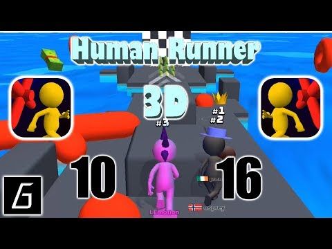 Video guide by LEmotion Gaming: Human Runner 3D Level 10 #humanrunner3d