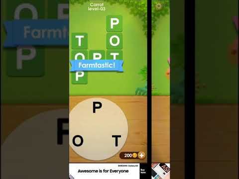Video guide by Dont forget to subscribe: Word Farm Cross Level 1 #wordfarmcross