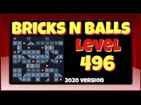 Video guide by Bricks N Balls: Bricks n Balls Level 496 #bricksnballs