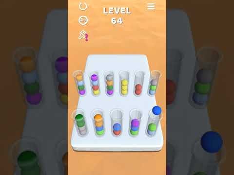Video guide by HRAX Gaming: Sort It 3D Level 64 #sortit3d