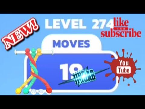 Video guide by JindaR MOBILE GAMES: Tangle Master 3D Level 274 #tanglemaster3d