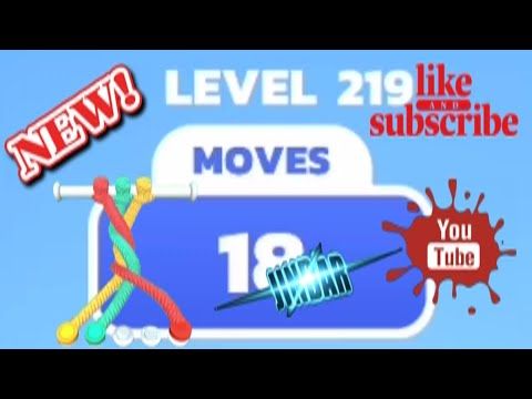 Video guide by JindaR MOBILE GAMES: Tangle Master 3D Level 219 #tanglemaster3d
