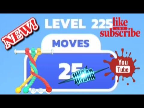Video guide by JindaR MOBILE GAMES: Tangle Master 3D Level 225 #tanglemaster3d