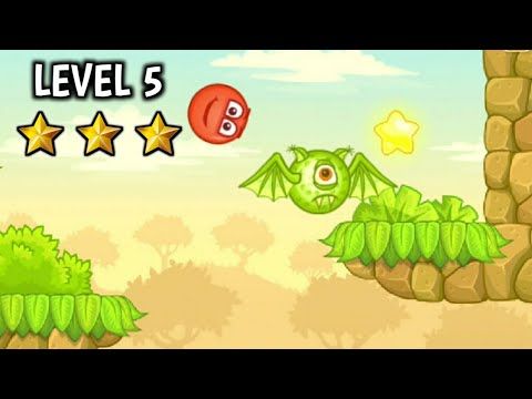 Video guide by Indian Game Nerd: Red Ball 5 Level 5 #redball5