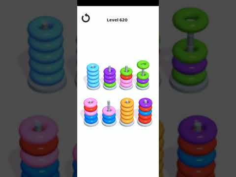 Video guide by Go Answer: Hoop Stack Level 620 #hoopstack