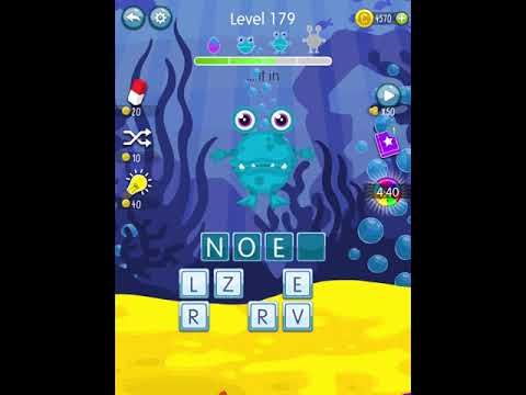 Video guide by Scary Talking Head: Word Monsters Level 179 #wordmonsters