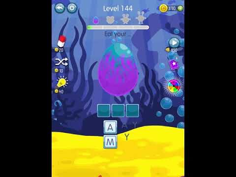 Video guide by Scary Talking Head: Word Monsters Level 144 #wordmonsters
