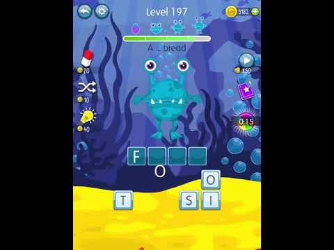 Video guide by Scary Talking Head: Word Monsters Level 197 #wordmonsters