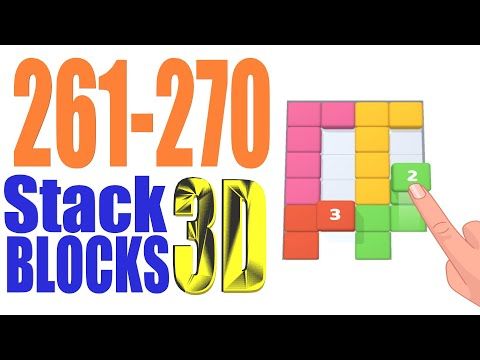 Video guide by Cat Shabo: Stack Blocks 3D Level 261 #stackblocks3d