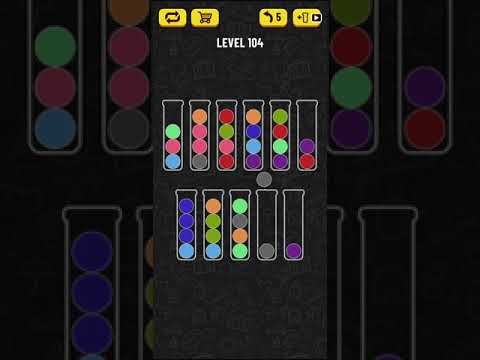 Video guide by Mobile games: Ball Sort Puzzle Level 104 #ballsortpuzzle