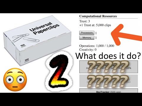 Video guide by SuperSpruce: Universal Paperclips™ Level 2 #universalpaperclips