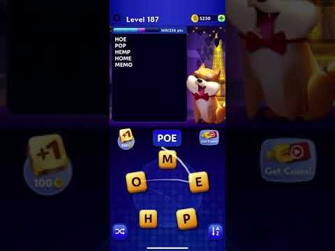 Video guide by RebelYelliex: Word Show Level 187 #wordshow