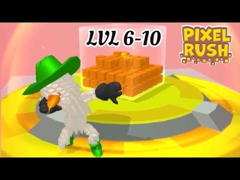 Video guide by VG GamePlay Official Channel: Pixel Rush Level 6-10 #pixelrush