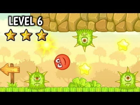 Video guide by Indian Game Nerd: Red Ball 5 Level 6 #redball5
