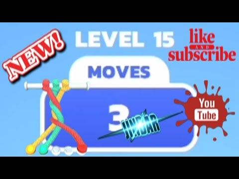 Video guide by JindaR MOBILE GAMES: Tangle Master 3D Level 15 #tanglemaster3d