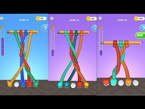 Video guide by Casual android games: Tangle Master 3D Level 56 #tanglemaster3d